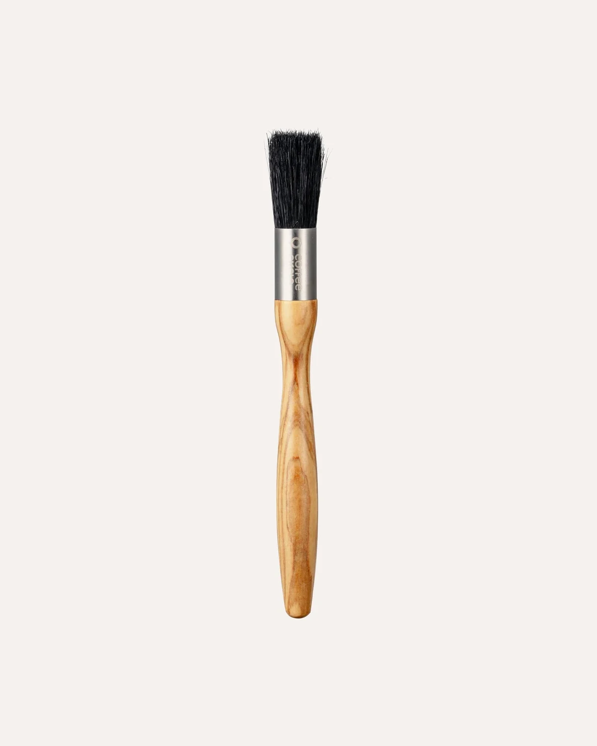 Reinigungspinsel mit Holzgriff und schwarzem Bürstenkopf