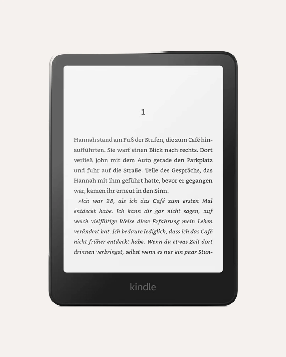 Amazon Kindle Paperwhite, freigestellt