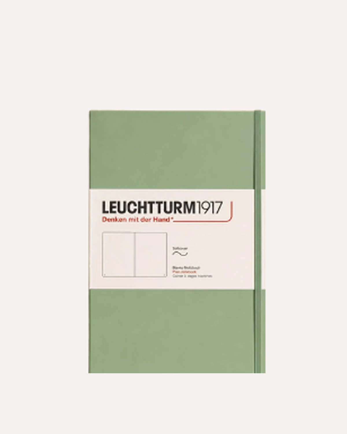 LEUCHTTURM1917 Notizbuch Composition in Salbeigrün, freigestellt