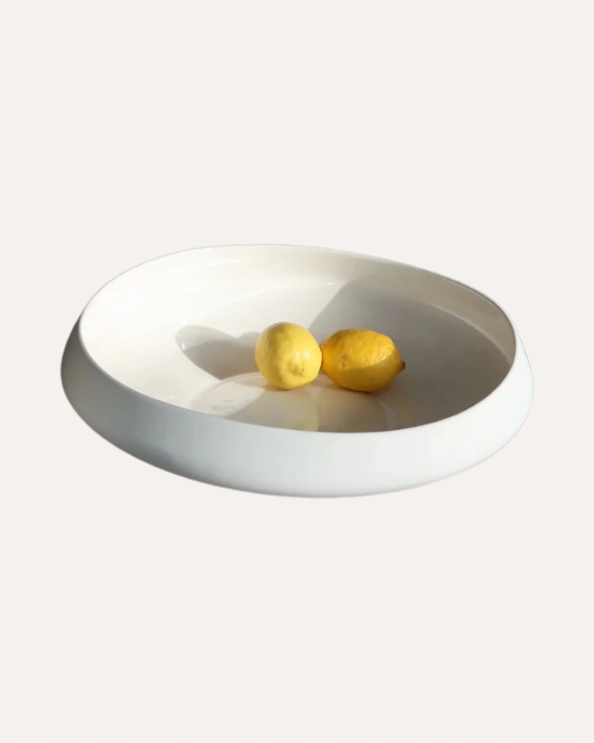 Within Mood Centerpiece Schale large in Offwhite, freigestellt